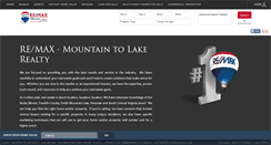 Desktop Screenshot of mountaintolake.com